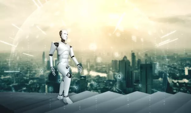 Successful Course: Robot Humanoid Walk An Upstairs Success